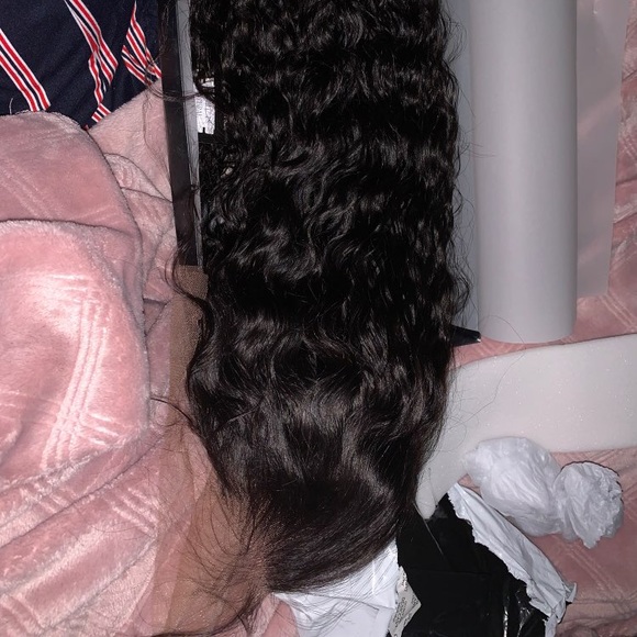 Curly full lace wig 26”